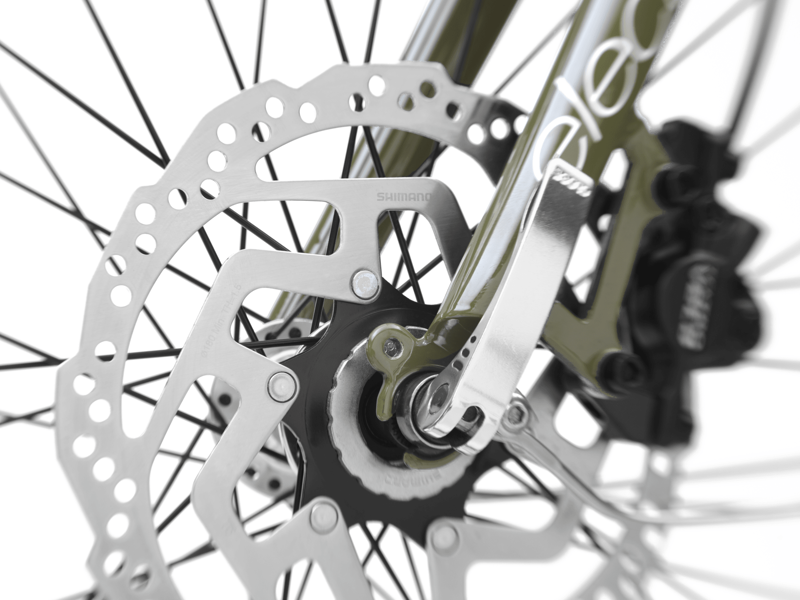 Electra Townie Go 5i EQ Step Over 2025 Electric Hybrid Bike - Olive-5