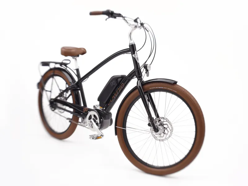 Electra Townie Go 5i EQ Step Over 2025 Electric Hybrid Bike - Ebony-1
