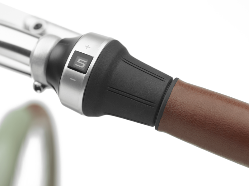 Electra Townie Go 5i EQ Step Thru 2025 Women's Electric Hybrid Bike - Green Tea-7