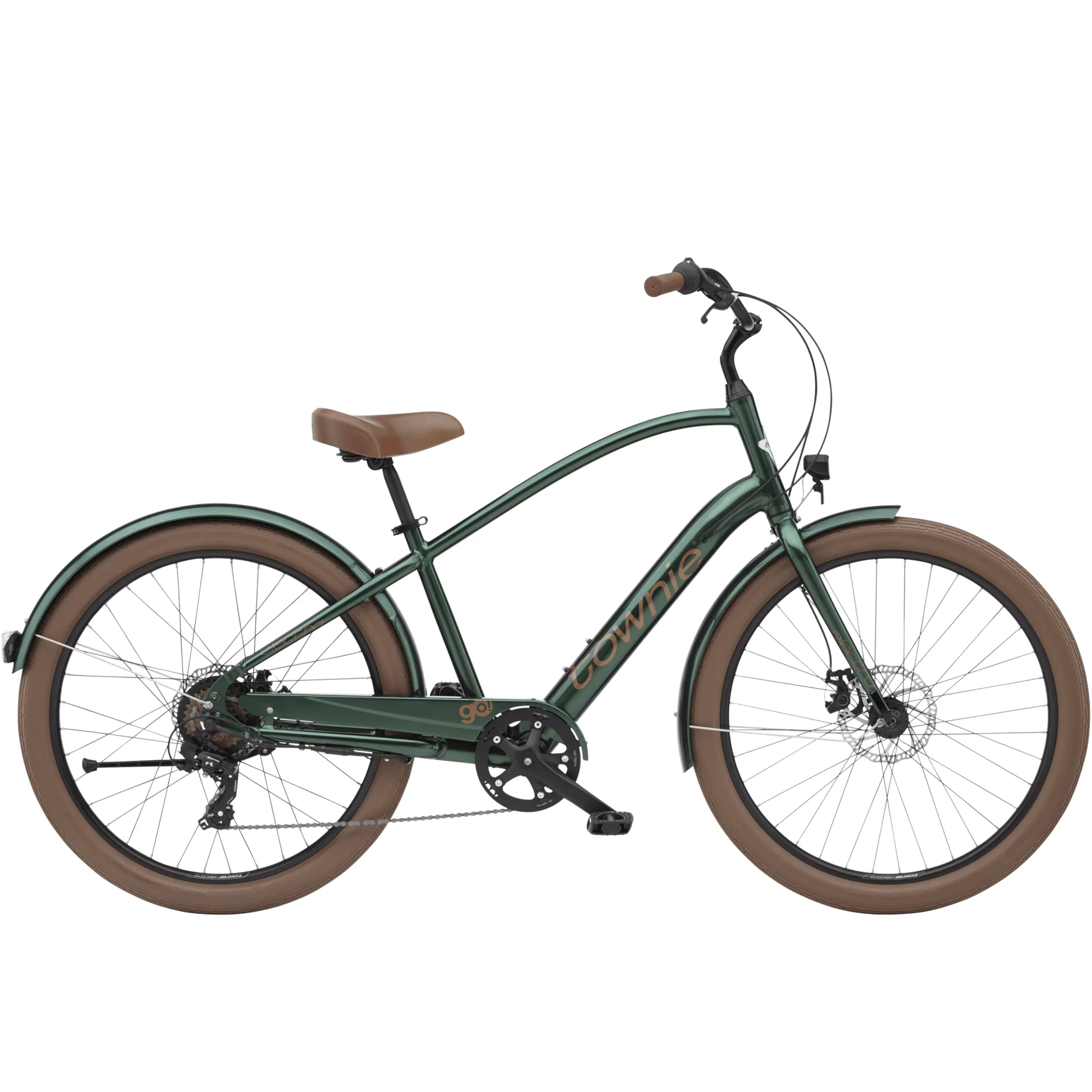 Electra Townie Go 7d EQ Step Over 2024 Electric Hybrid Bike Evergreen