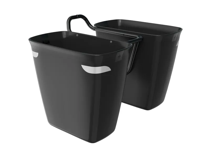 Trek Fetch+ 2 Front Pannier and Rack Kit - Black