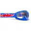 FMF PowerBomb Goggles - Rocket Blue Frame/Clear Lens