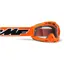 FMF PowerBomb Goggles - Rocket Orange Frame/Clear Lens