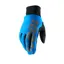 100 Percent Hydromatic Brisker MTB Gloves - Blue