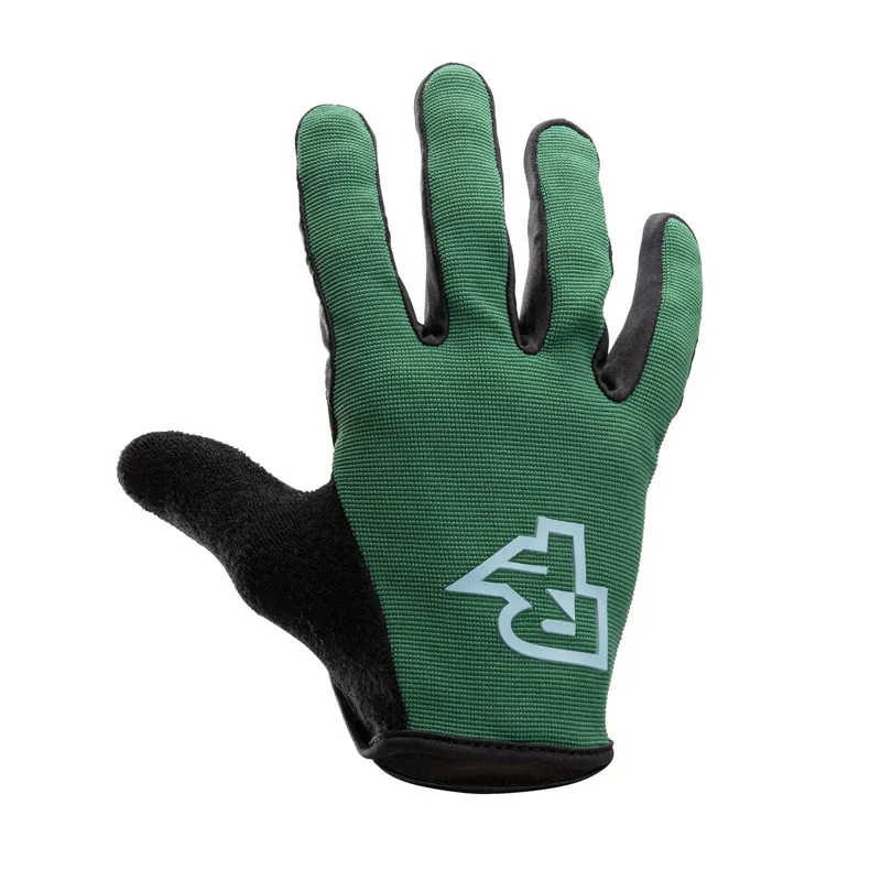 Race Face Trigger Long Finger Gloves - Forest