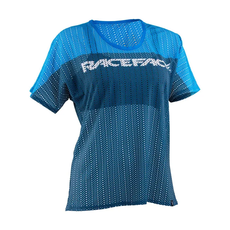 Race Face Maya Womens Short Sleeve Mesh Jersey - Royale Blue 