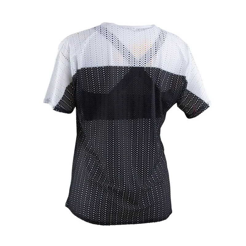 Race Face Maya Womens Short Sleeve Mesh Jersey - White -1