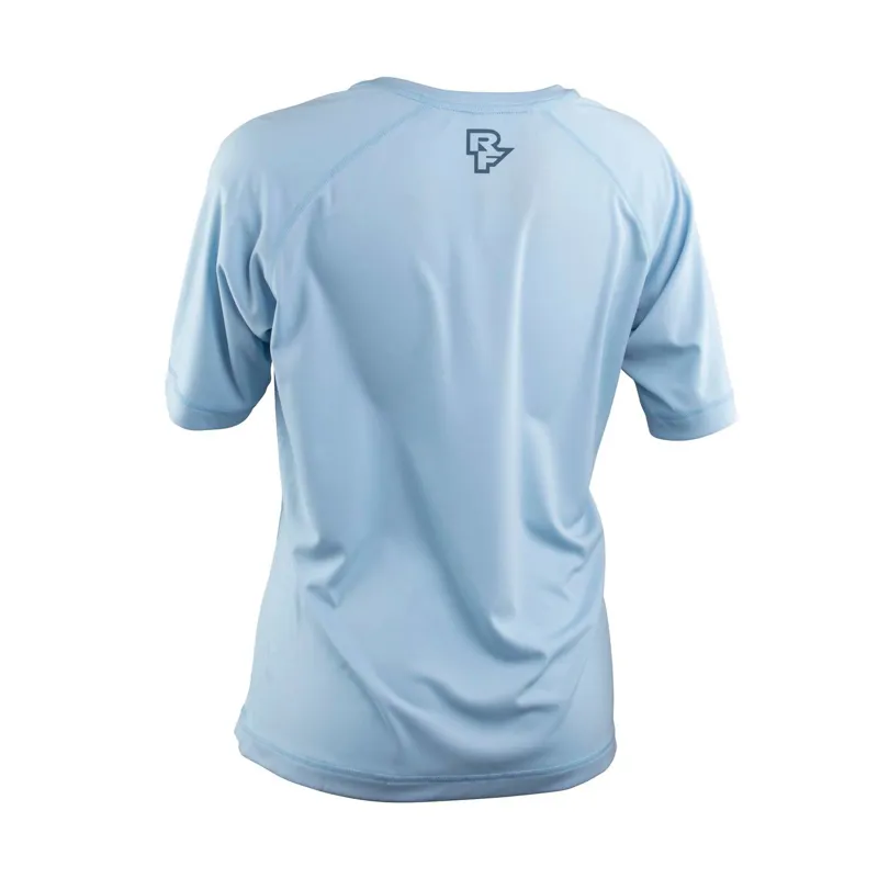 Race Face Nimby Womens Short Sleeve Jersey - Sky Blue -1