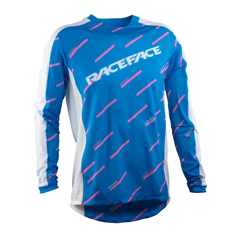 Race Face Ruxton Long Sleeve Jersey - Royale Blue 