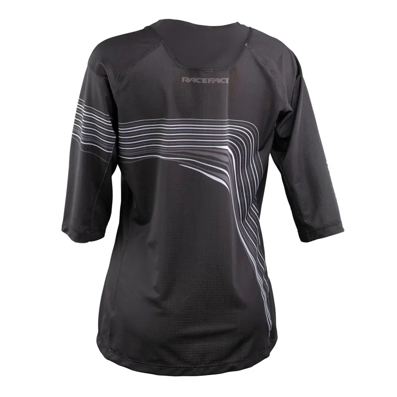 Race Face Khyber Womens 3/4 Sleeve Jersey - Concrete-1