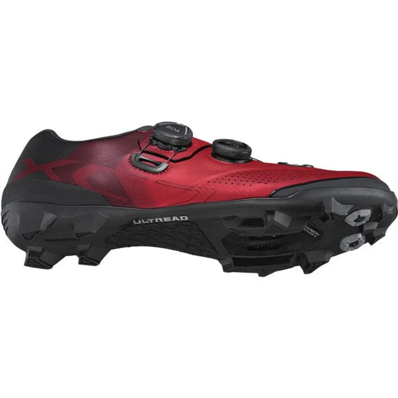 Shimano XC702 SPD Men's MTB Shoes - Red-3