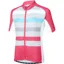 Madison Sportive Youth Short Sleeve Jersey - Pink/Grey