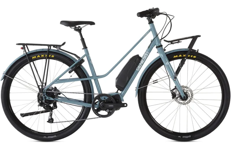 Genesis Columbia Road Electric Urban Bike - Pale Blue