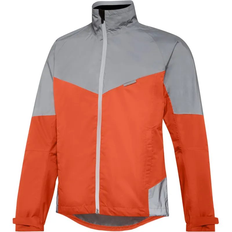 Madison Stellar Reflective Waterproof Jacket - Silver/Red