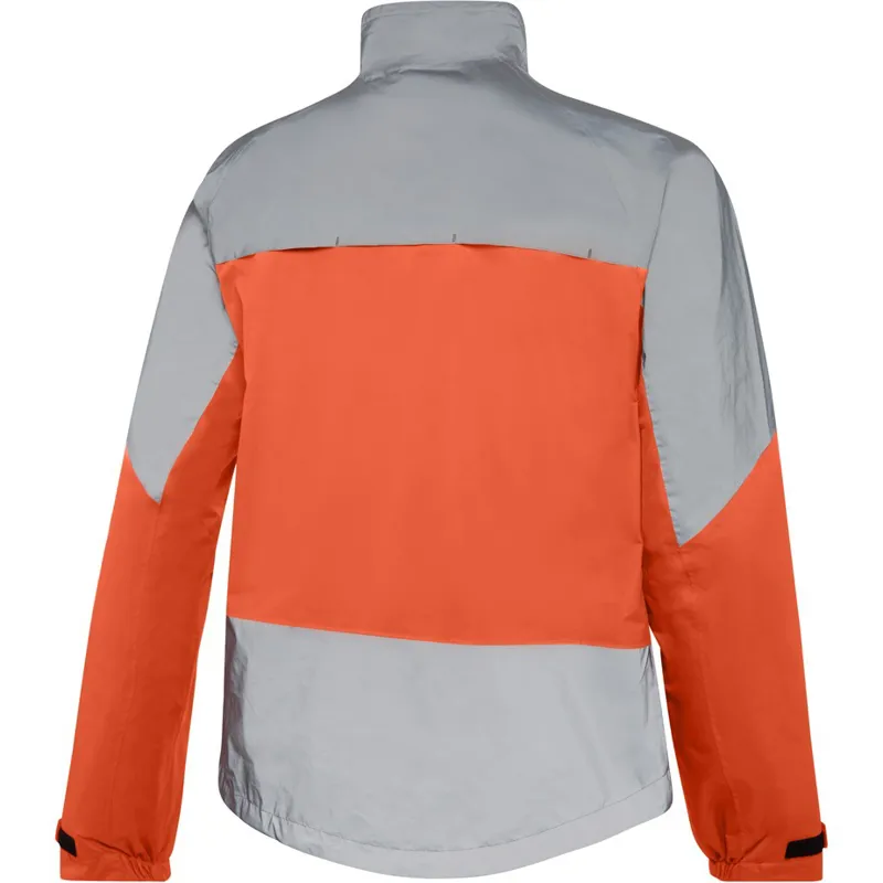 Madison Stellar Reflective Waterproof Jacket - Silver/Red-1