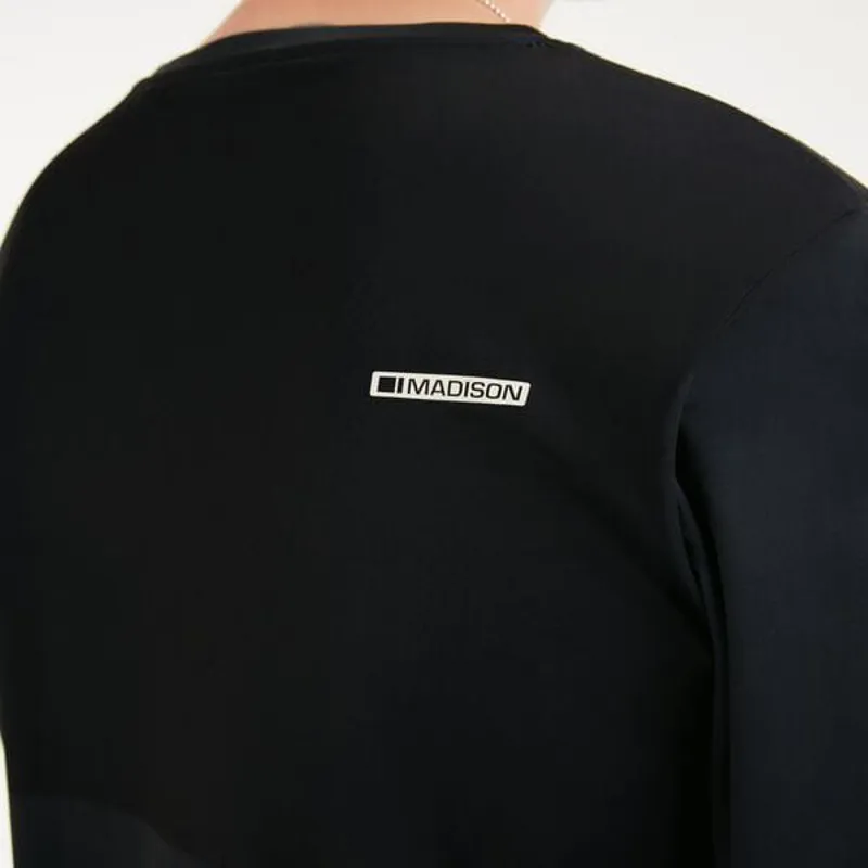 Madison Zenith Thermal Long Sleeve Men's Jersey - Black-2