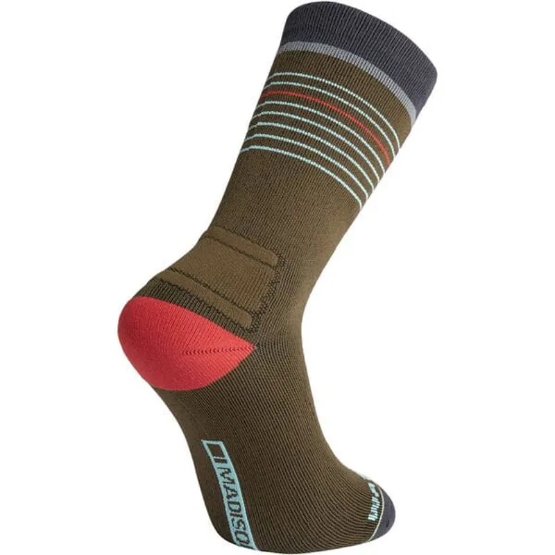 Madison Isoler Merino Waterproof Socks - Dark Olive-1
