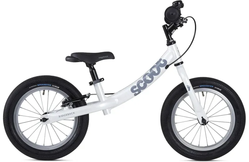 Ridgeback Scoot XL 14w 2024 Kids Balance Bike - White