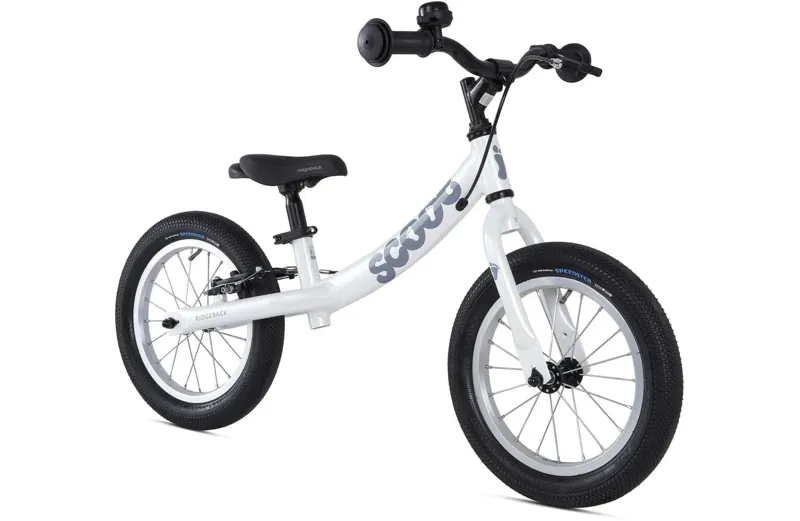Ridgeback Scoot XL 14w 2024 Kids Balance Bike - White-1