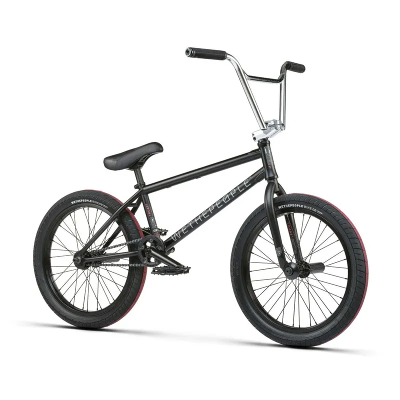 Wethepeople Trust FC 2021 Freestyle BMX - Matte Black - 20.75 TT-1