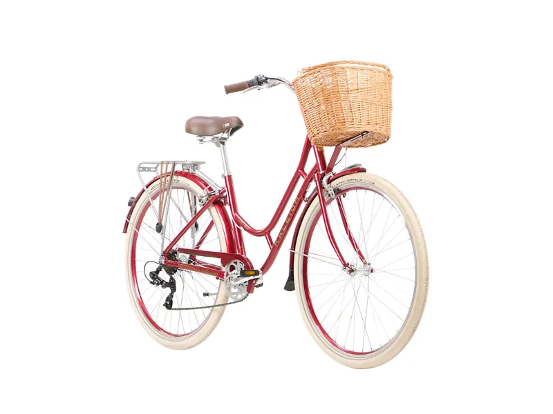 Raleigh Willow Women's Hybrid Classic Bike - Cherry-1