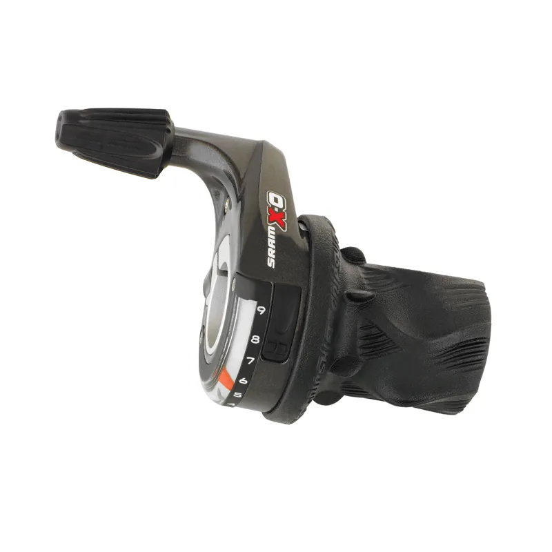 SRAM X0 9 Speed Twist Shifters - Black - Right Hand 9 Speed