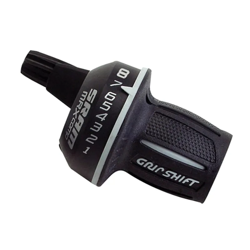 SRAM MRX 8spd Twist Shifter Rear 2:1 fits Shimano - Black/Grey - 8s
