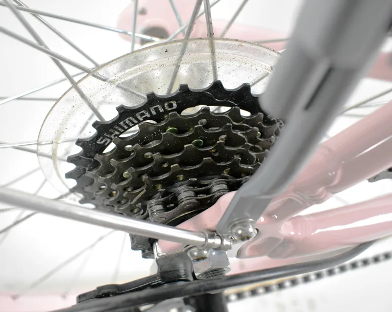 Nearly New 2019 Raleigh Willow Hybrid Bike Dusky Pink 19 inch-9