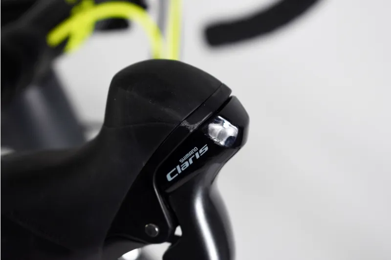 Nearly New 2020 Cube Attain Road Bike Grey/Yellow 53cm-6