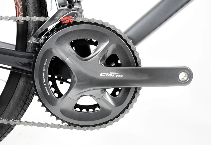 Nearly New 2021 Cube SL Flat Bar Road Bike Iridium/Black XL 62cm-7