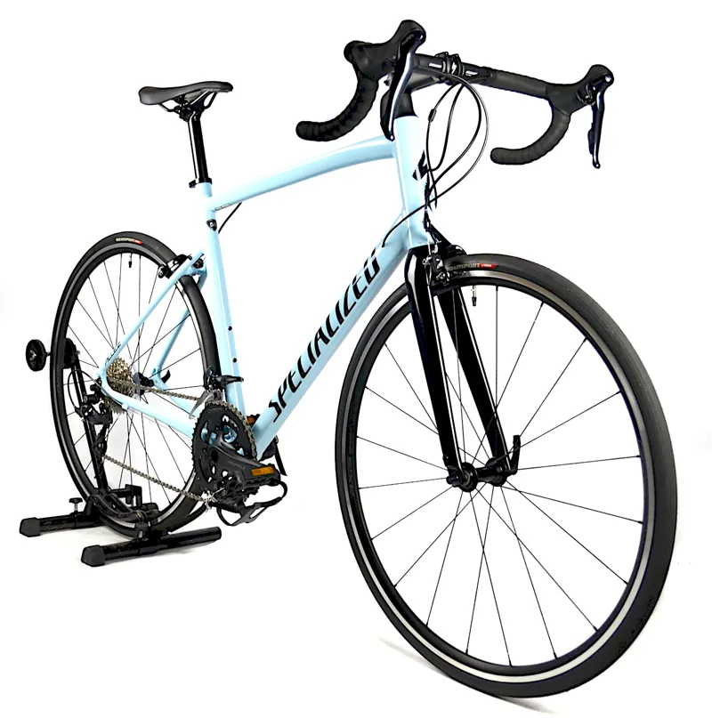 Nearly New 2022 Specialized Allez Sport Endurance Road Bike 58 cm Arctic Blue/Black-7