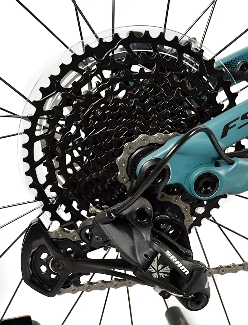 Nearly New Specialized Turbo Levo SL Comp Electric MTB Large Turquoise/Black-6