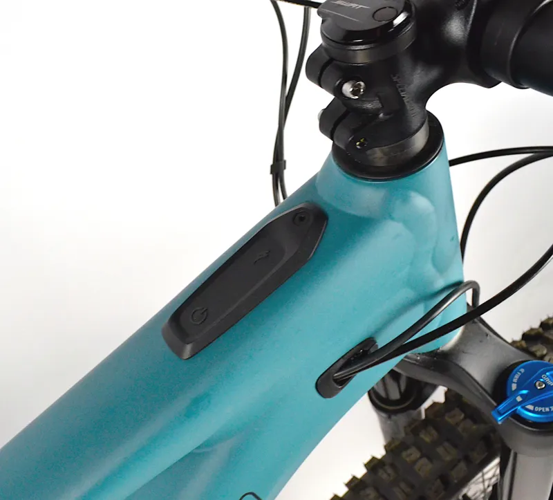 Nearly New Specialized Turbo Levo SL Comp Electric MTB Large Turquoise/Black-9