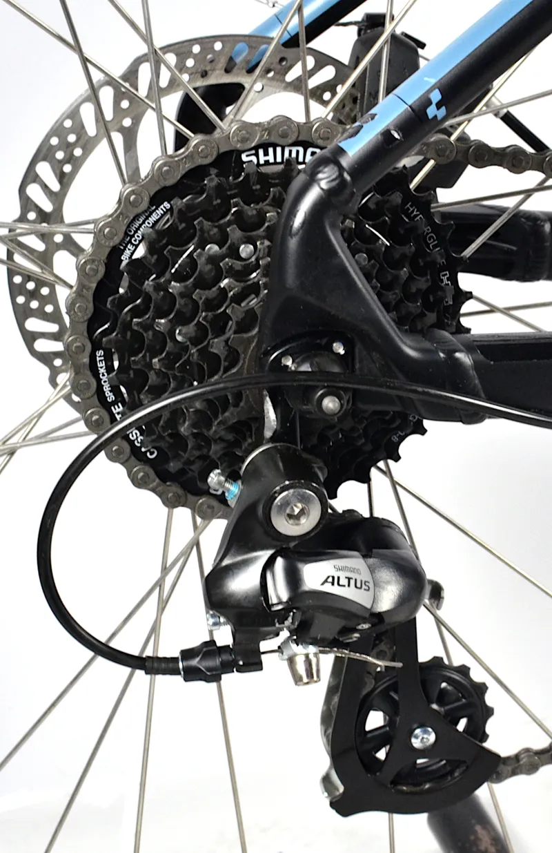 Ex Demo 2022 Cube Access 29er Women's Hardtail Mountain Bike Medium Black/Blue-8