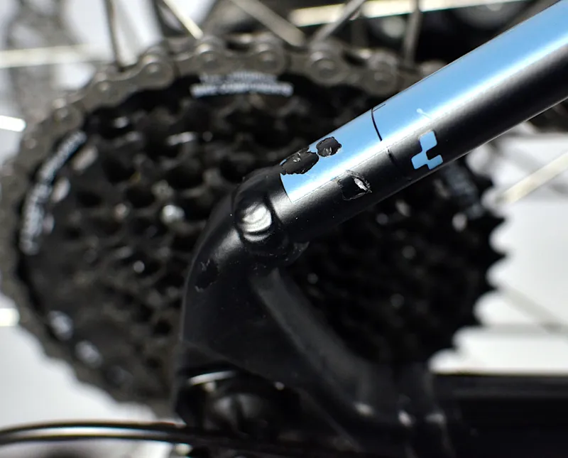 Ex Demo 2022 Cube Access 29er Women's Hardtail Mountain Bike Medium Black/Blue-6