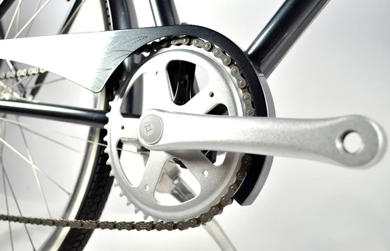 Nearly New 2022 Dawes Duchess Womens Hybrid Bike 17 inch Metallic Slate-4
