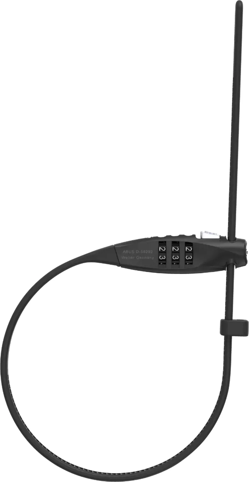 Abus Combiflex TravelGuard Combination Lock - 45cm - Black