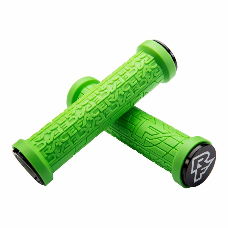Race Face Grippler Lock-On MTB Grips - Green
