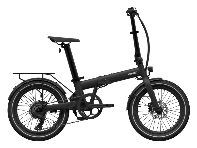 Eovolt Afternoon 20w Origins Folding Electric Bike - Onyx Black