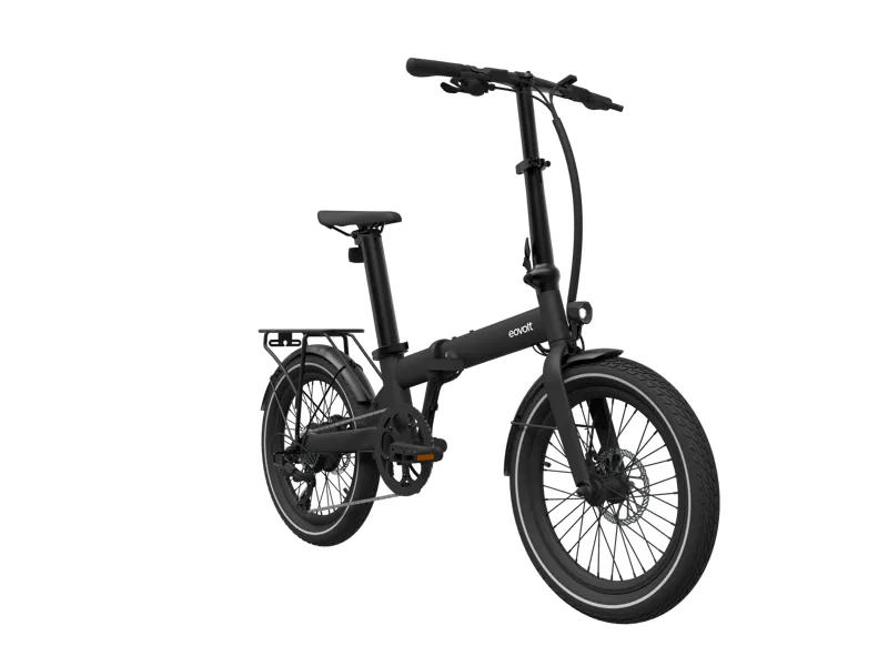 Eovolt Afternoon 20w Origins Folding Electric Bike - Onyx Black-1