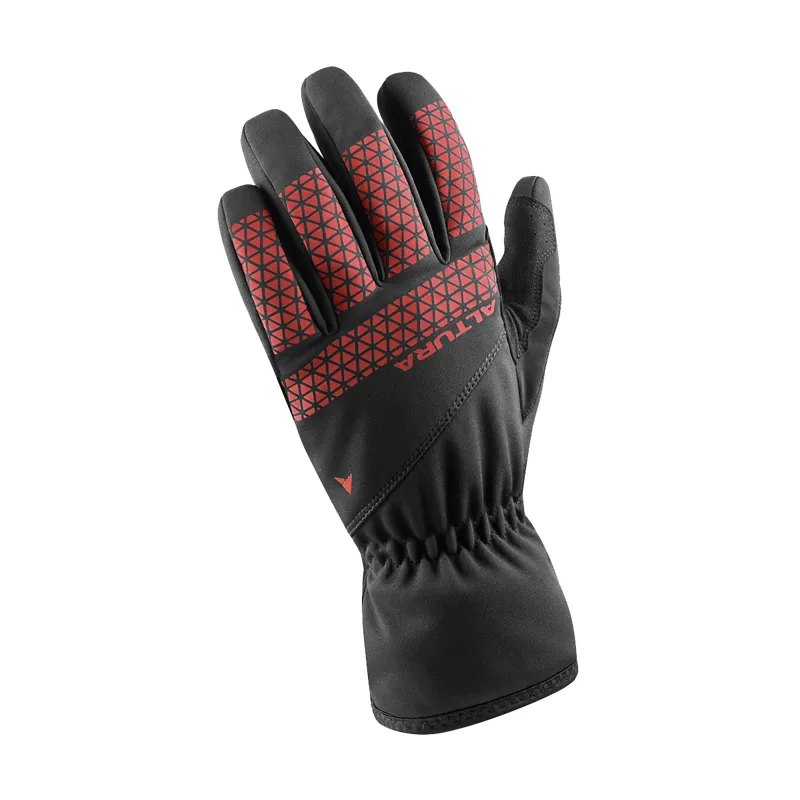 Altura Nightvision V Waterproof Long Finger Gloves - Black/Red