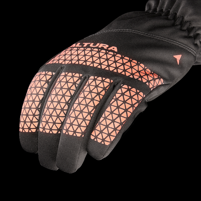 Altura Nightvision V Waterproof Long Finger Gloves - Black/Red-3