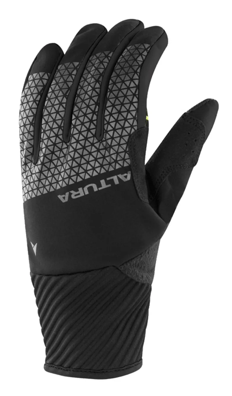 Altura Nightvision 4 Womens Windproof Gloves - Black/Hi Viz Yellow