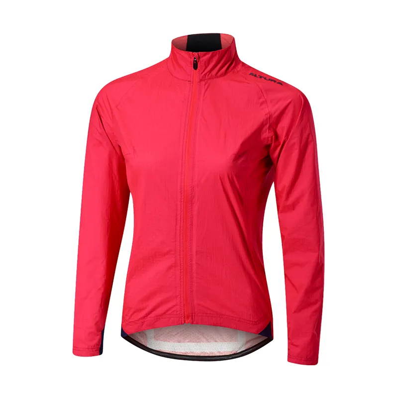 Altura Firestorm Womens Waterproof Jacket - Hi-Viz Pink