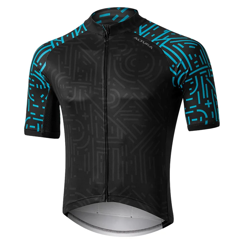 Altura Icon Short Sleeve Jersey - Osaka Black/Blue