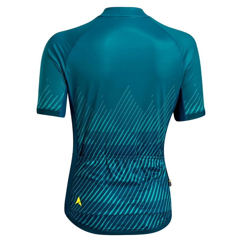 Altura Icon Womens Short Sleeve Jersey - Wave Blue/Teal-1