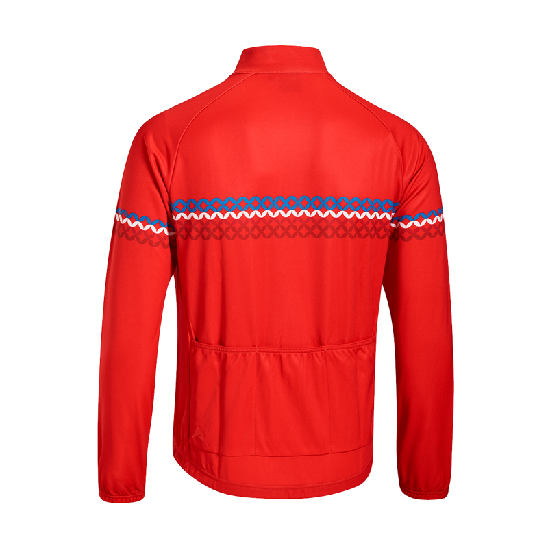Altura Club Long Sleeve Jersey - Red-1