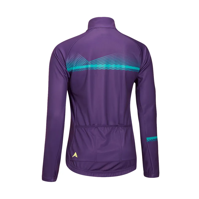 Altura Airstream Long Sleeve Womens Jersey - Purple/Green-1