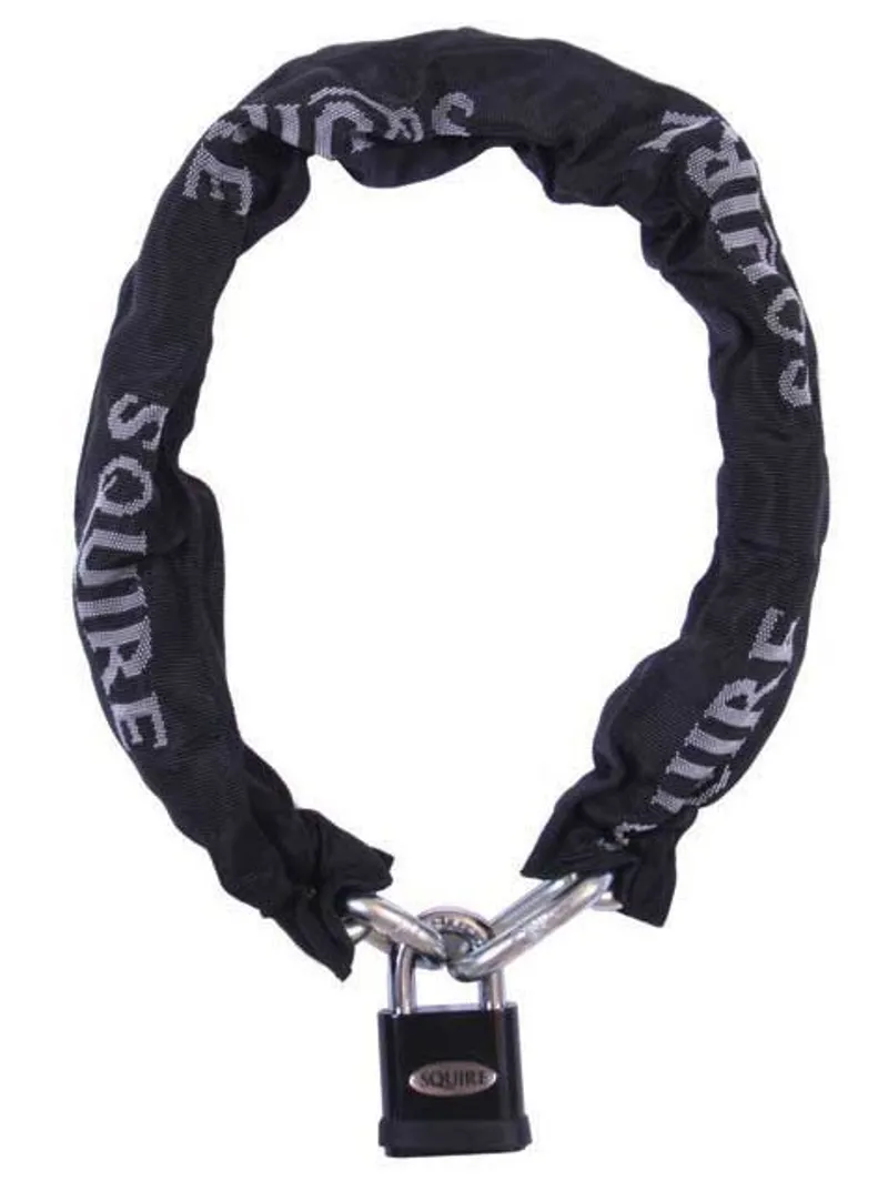 Squire SS50S/G3 Stronghold Padlock and Chain - Sold Secure Gold