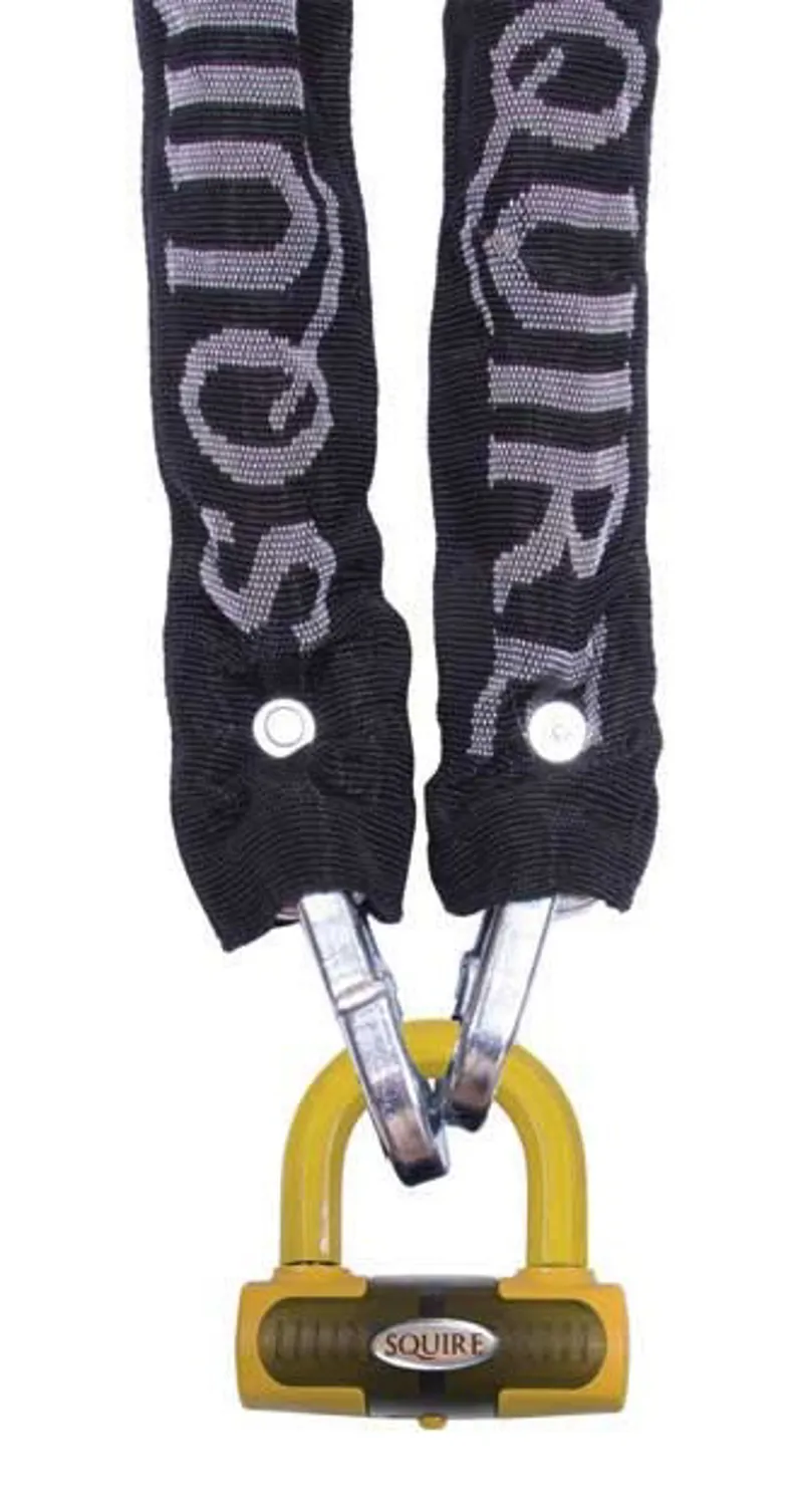 Squire Eiger Mini G3 Chain and Lock - Sold Secure Gold